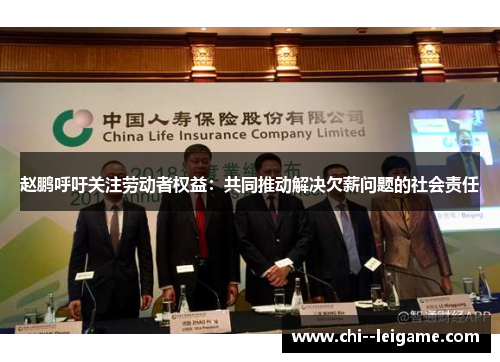 赵鹏呼吁关注劳动者权益：共同推动解决欠薪问题的社会责任